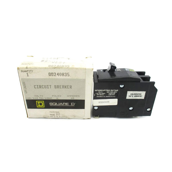 SQUARE D QO240H35 120/240V 40A NSMP