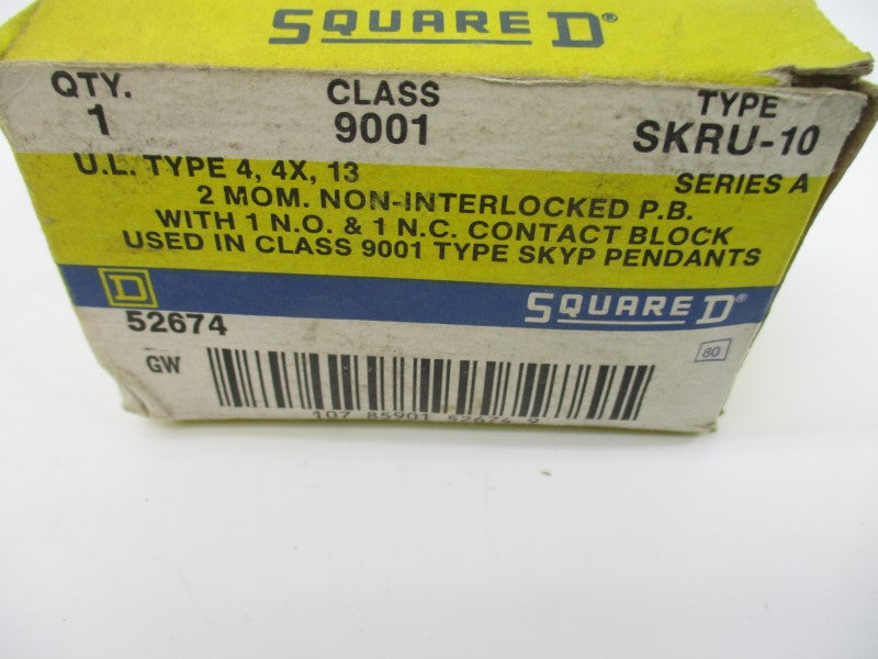 SQUARE D 9001SKRU-10 SER. A NSMP