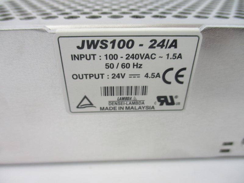 LAMBDA JWS100-24/A 100-240VAC 1.5A (AS PICTURED) NSNP