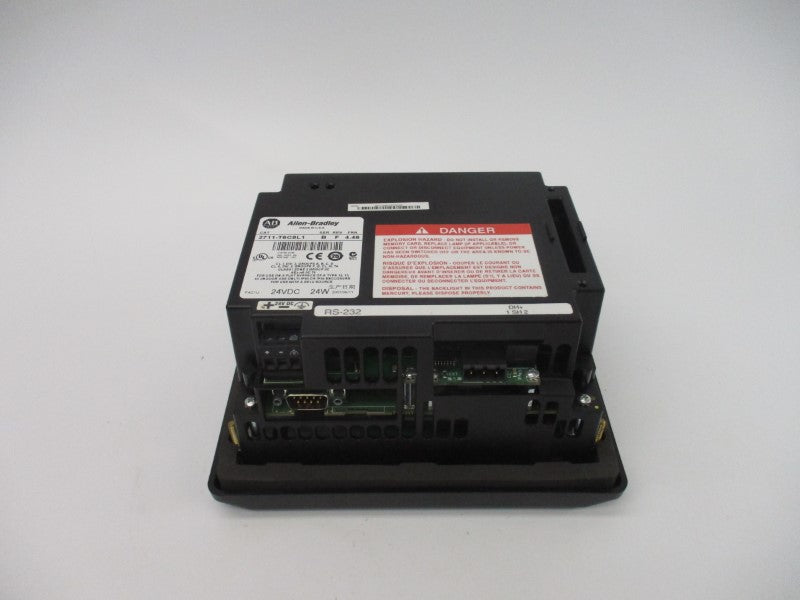 ALLEN BRADLEY 2711-T6C8L1 SER. B F/W 4.46 24VDC REV. F NSNP