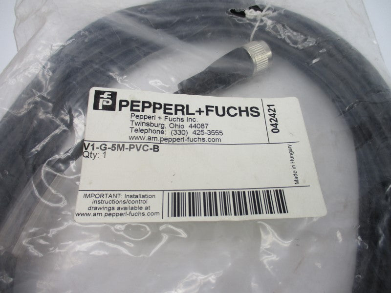 PEPPERL+FUCHS V1-G-5M-PVC-B 042421 NSMP