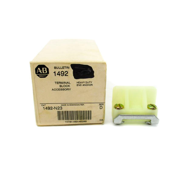 ALLEN BRADLEY 1492-N23 SER. D (PKG OF 9) (WH) NSMP
