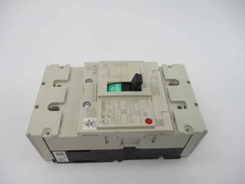 MITSUBISH NF125-SVU3P30A 480VAC 30A NSMP