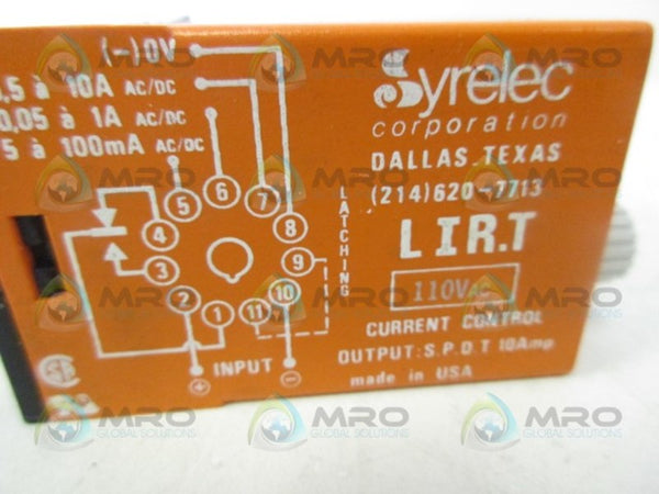 SYRELEC LIR.T CURRENT RELAY UNMP