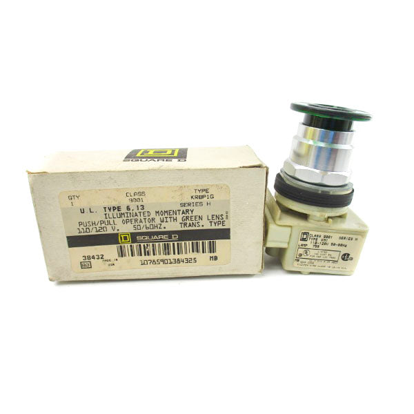 SQUARE D 9001KR8P1G SER. H 110-120V NSMP