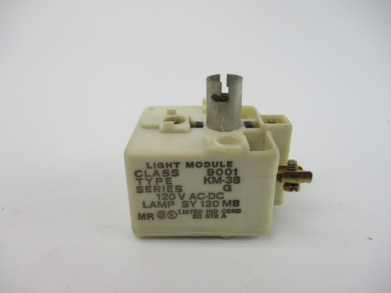 SQUARE D 9001KM-38 SER. G 120VAC/DC (NO BULB) NSMP