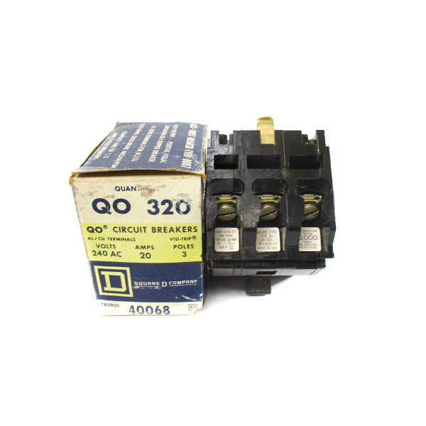 SQUARE D QO320  240VAC 20A NSMP