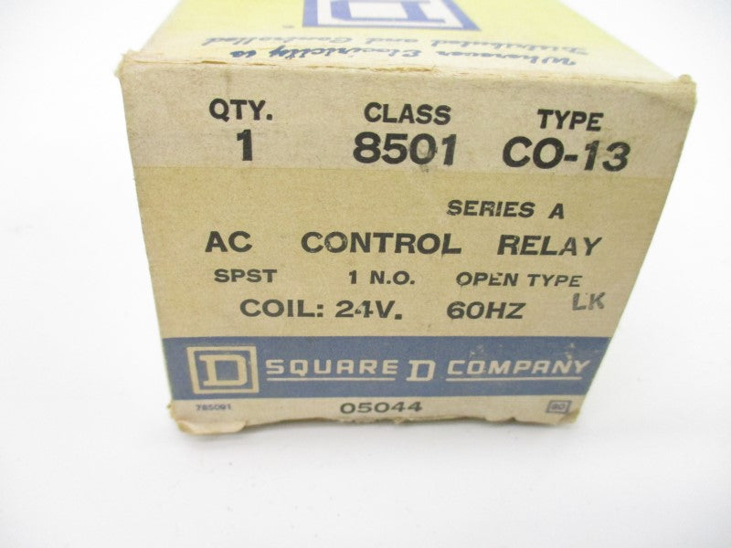 SQUARE D 8501CO-13 SER. A 24V 10A NSMP