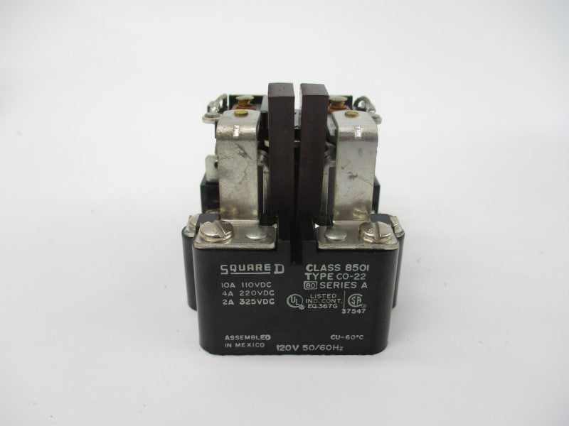 SQUARE D 8501CO-22 SER. A 120V 10A NSMP