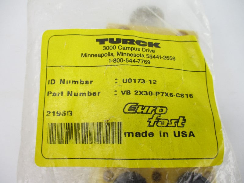 TURCK VB2X30-P7X6-CS16 U0173-12 NSMP