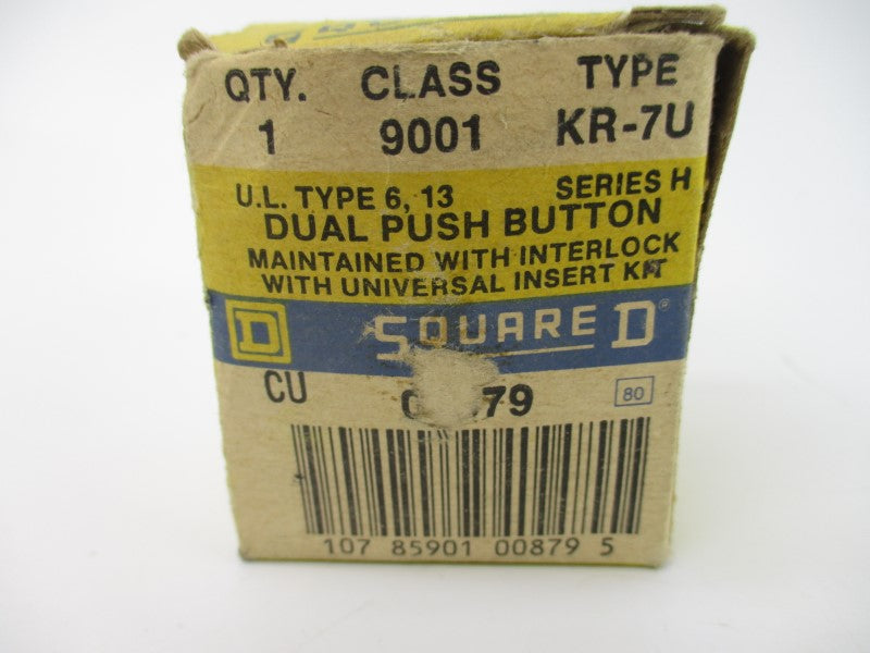 SQUARE D 9001KR-7U SER. H NSMP