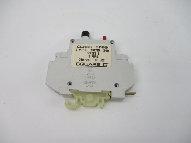 SQUARE D 9080GCB-30 SER. B 250VAC 3A NSMP