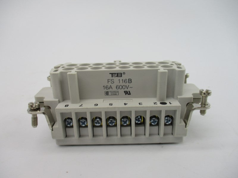 THOMAS & BETTS FS116B 600V 16A (PKG OF 5) NSMP