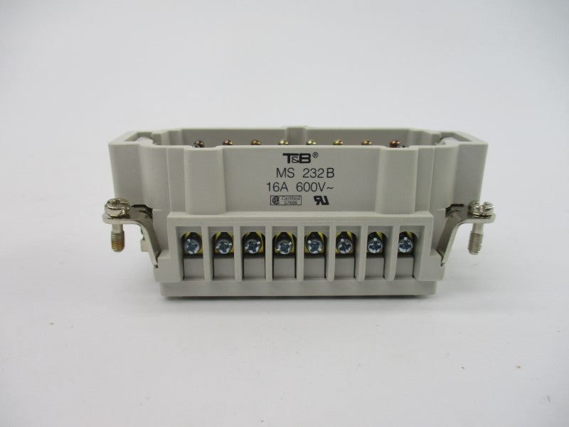 THOMAS & BETTS MS232B 600V 16A (PKG OF 5) NSMP