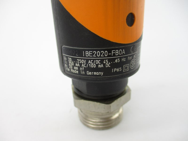 IFM EFECTOR IBE2020-FBOA IB0072 20-250VAC/DC NSNP