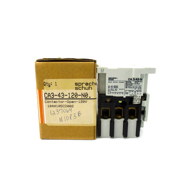 SPRECHER+SCHUH CA3-43-120-N0 110/120V 63A NSMP
