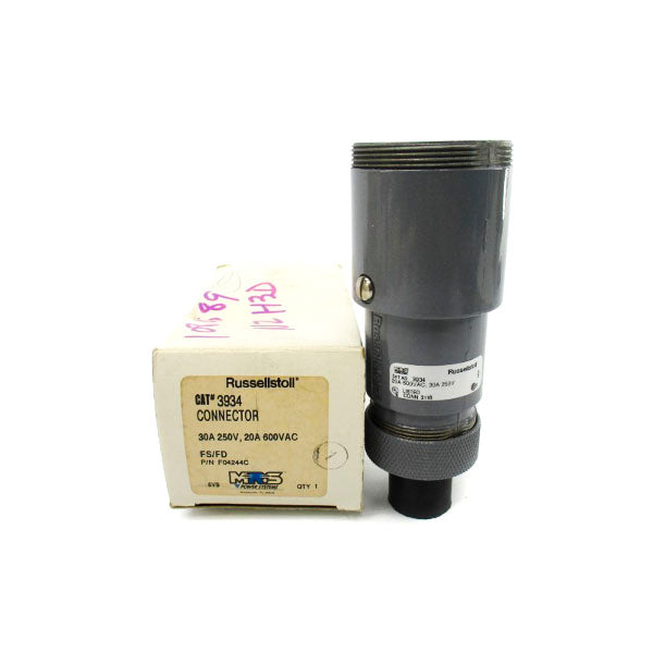RUSSELLSTOLL 3934 600VAC 20A NSMP