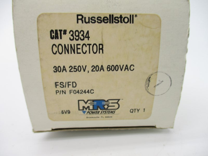 RUSSELLSTOLL 3934 600VAC 20A NSMP