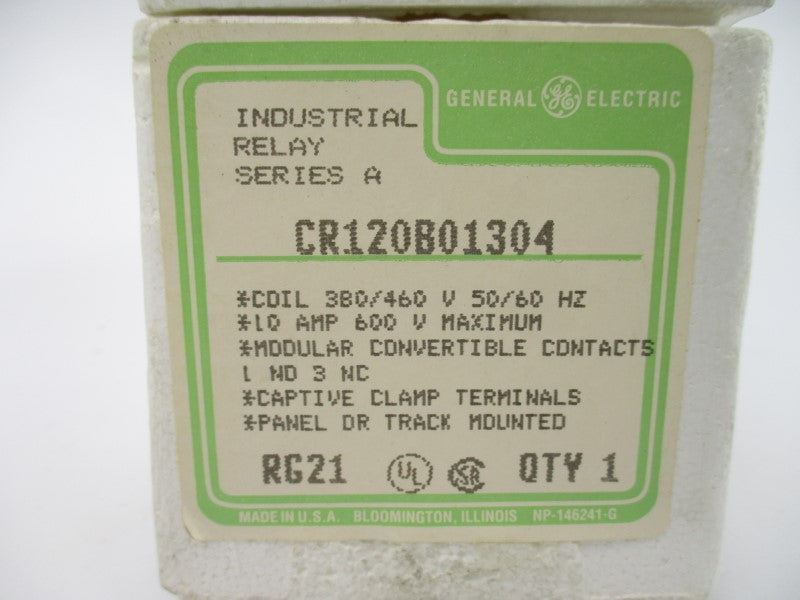 GENERAL ELECTRIC CR120B01304 SER. A 380/460V 10A NSMP