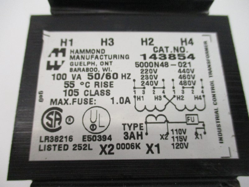 HAMMOND MANUFACTURING 143854 480V 1.0A NSNP