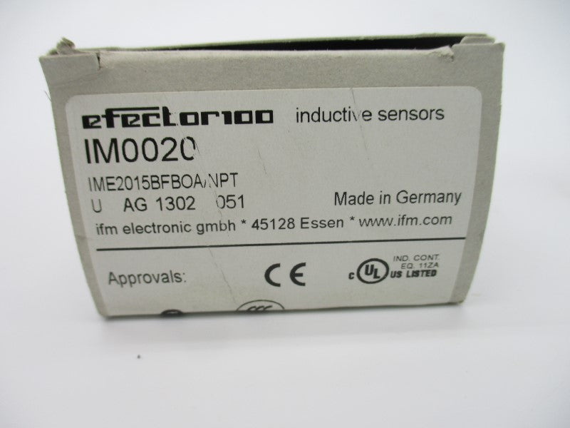 IFM EFECTOR IM0020 IME2015BFBOA/NPT 20-250VAC/DC NSMP