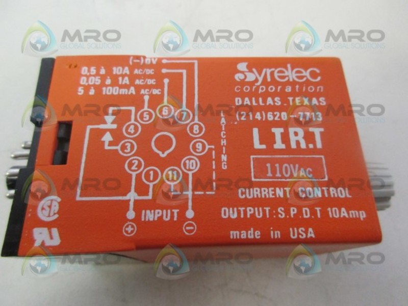 SYRELEC LIR.T CURRENT CONTROL UNMP