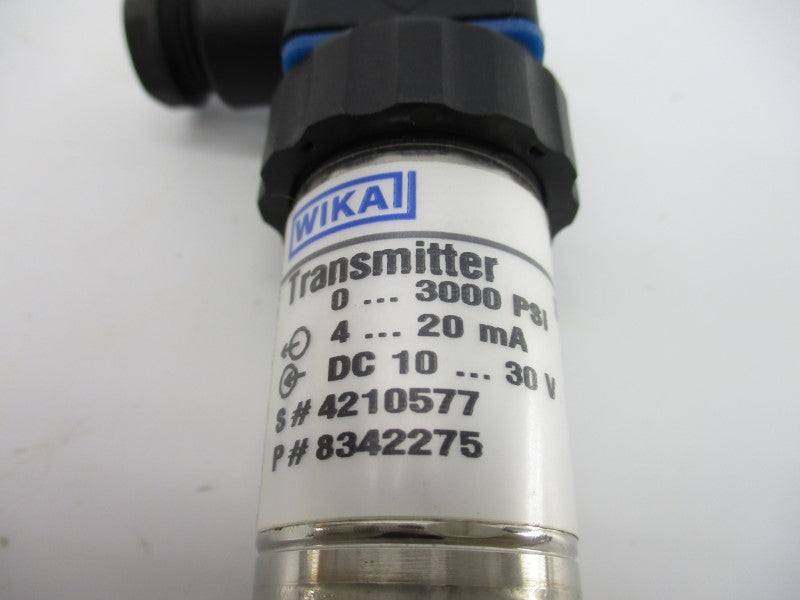 WIKA 8342275 10-30VDC 0-3000PSI NSNP