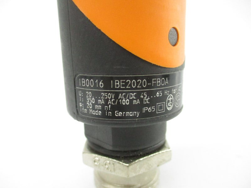 IFM EFECTOR IB0016 IBE2020-FBOA 20-250VAC/DC UNMP