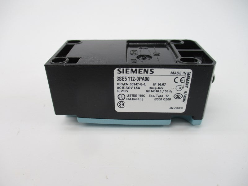 SIEMENS 3SE5112-0PA00 230VAC 1.5A NSMP
