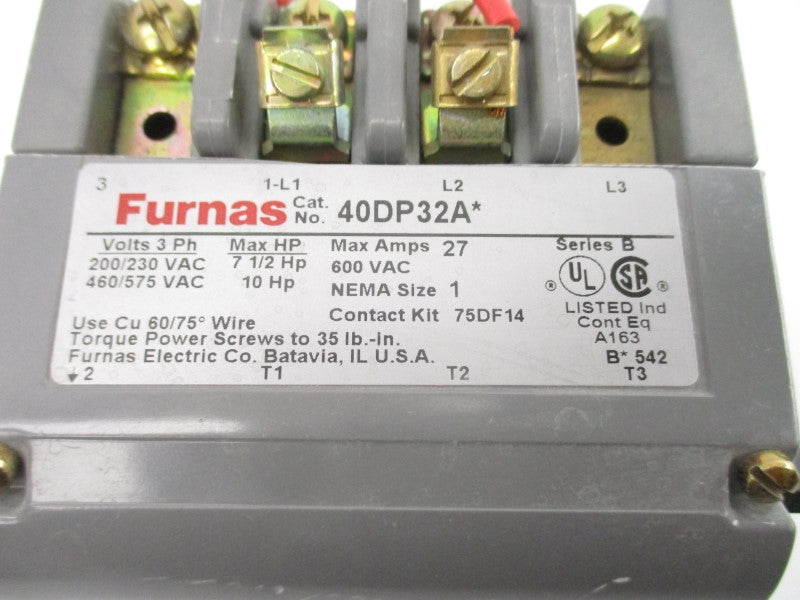 FURNAS 40DP32AA SER. B 110-120V/220-240V 27A NSNP