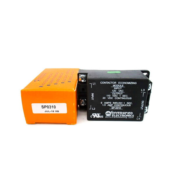 DIVERSIFIED ELECTRONICS SP-0310 120VAC 6A NSMP