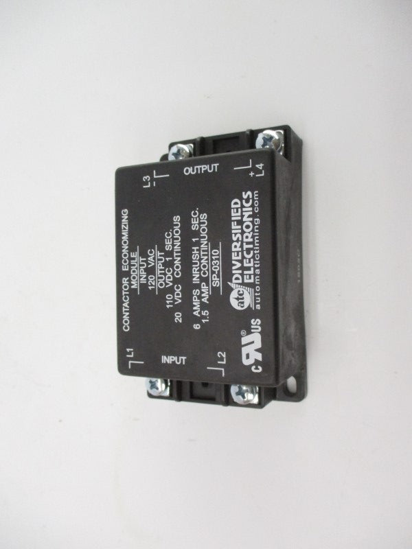 DIVERSIFIED ELECTRONICS SP-0310 120VAC 6A NSMP