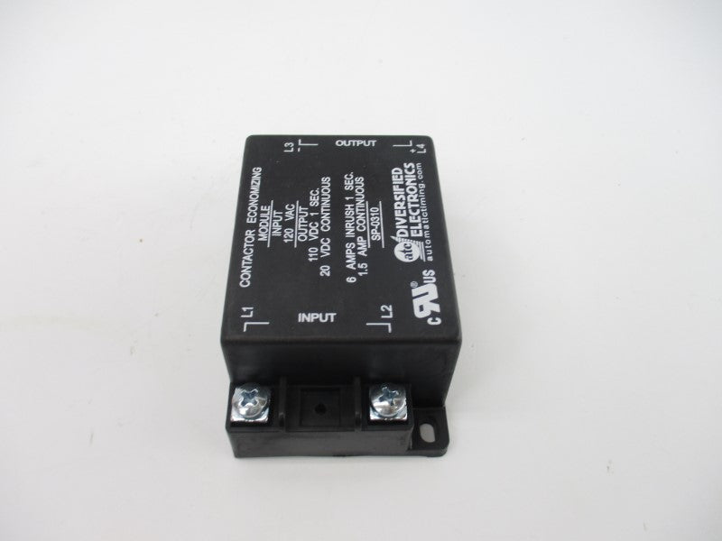 DIVERSIFIED ELECTRONICS SP-0310 120VAC 6A NSMP