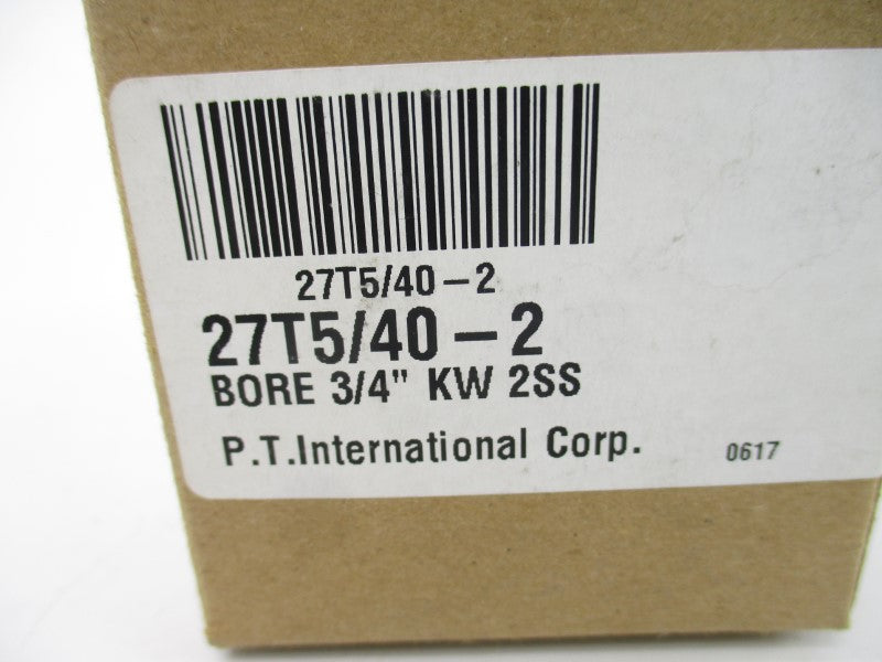 PT INTERNATIONAL 27T5/40-2 3/4" NSMP