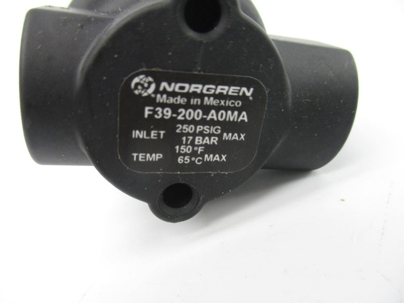 NORGREN F39-200-A0MA 250PSI NSNP