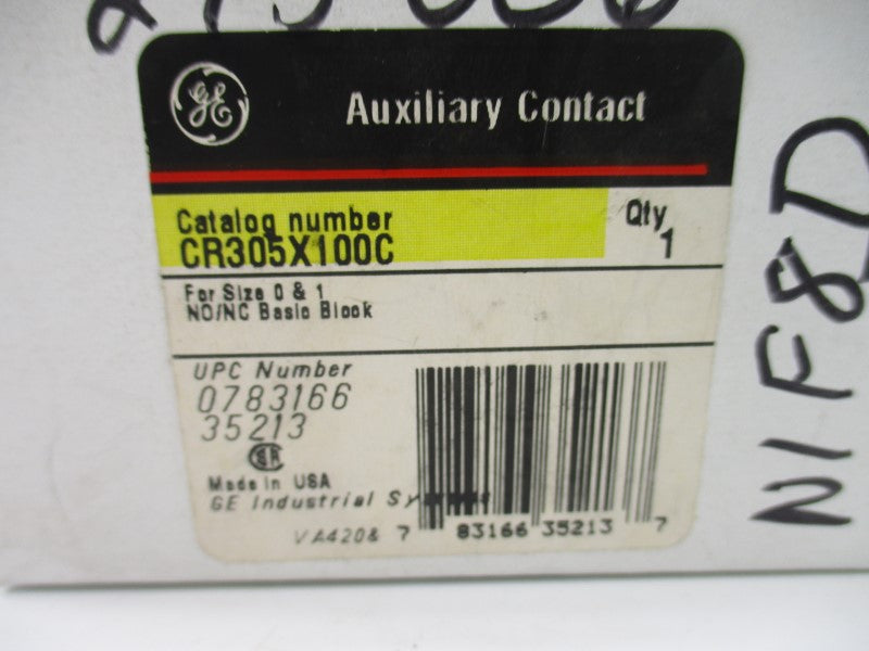 GENERAL ELECTRIC CR305X100C NSMP