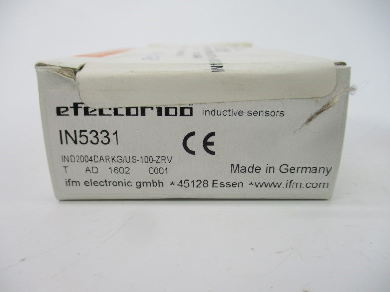 IFM EFECTOR IN5331 IND2004DARKG/US-100-ZRV 10-36VDC NSMP
