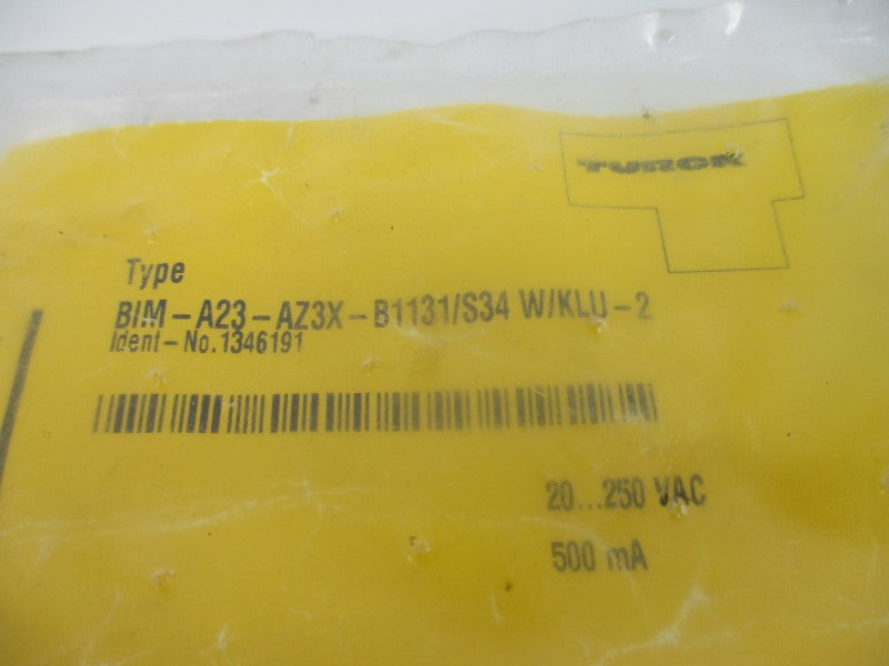 TURCK BIM-A23-AZ3X-B1131/S34W/KLU-2 1346191 20-250VAC NSMP