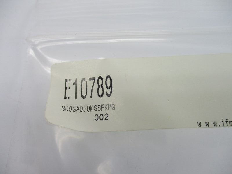 IFM EFECTOR E10789 SD0GA030MSSFKPG NSMP
