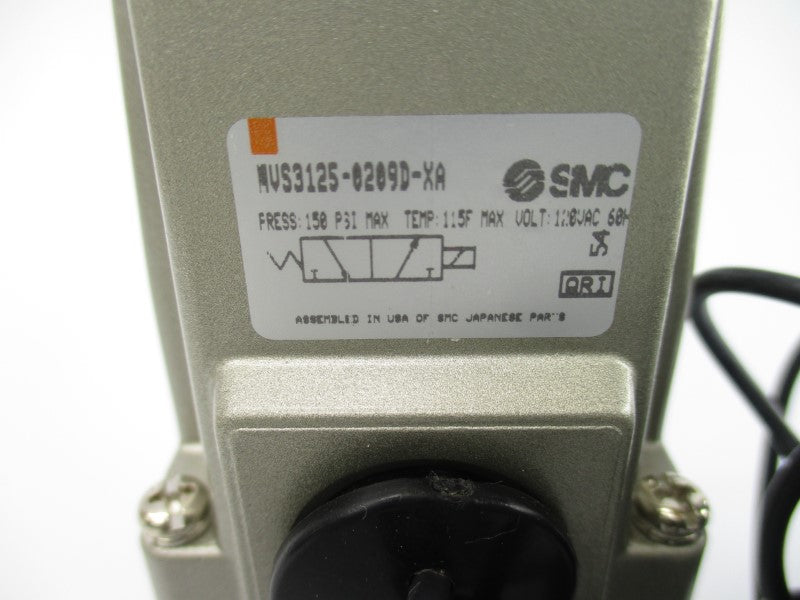 SMC NVS3125-0209D-XA 120VAC 150PSI NSNP