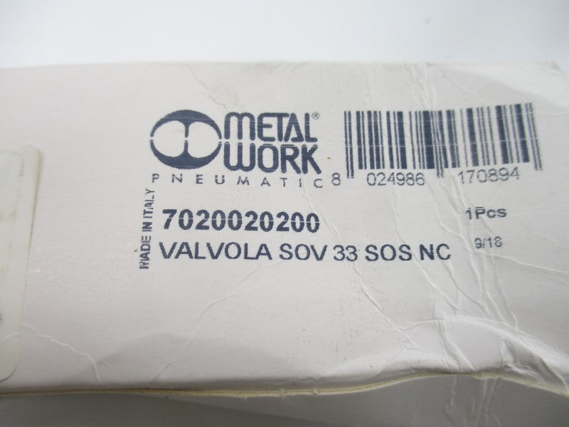 METAL WORK 7020020200 NSMP