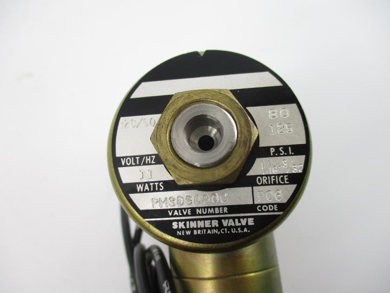 SKINNER VALVE PM3D5080C 120V 125PSI 1/16-3/32" NSNP