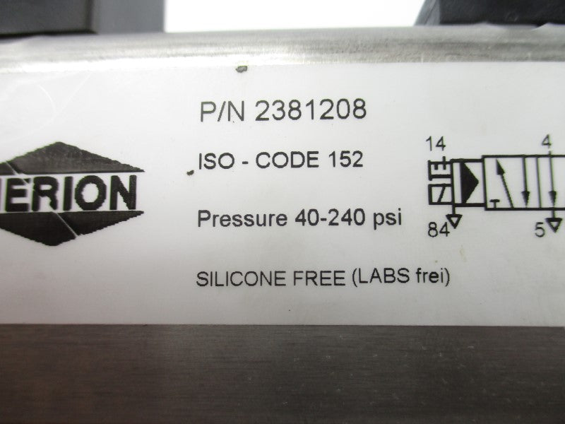 HERION 2381208 110/120V 40-240PSI NSNP