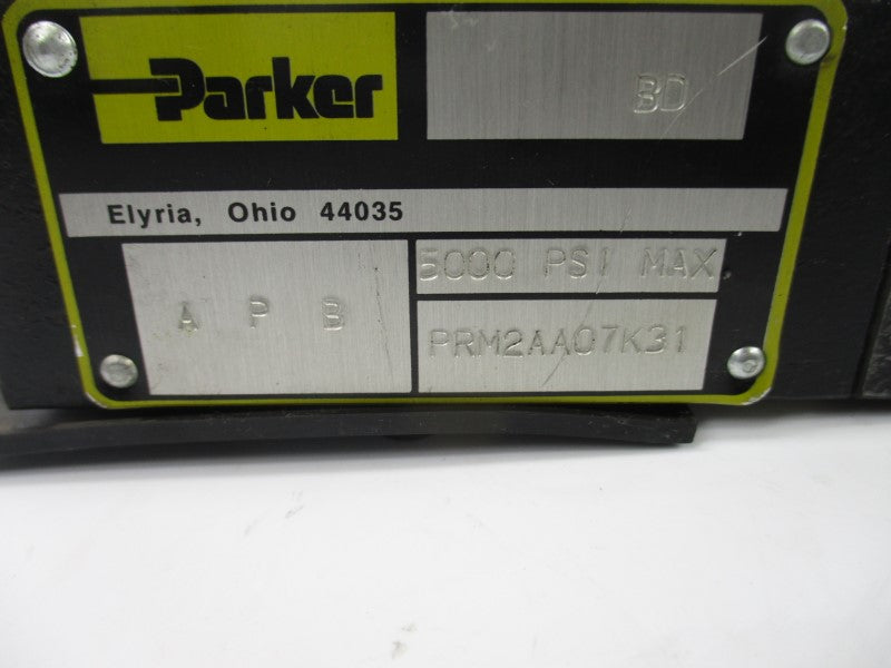 PARKER PRM2AA07K31 5000PSI NSNP