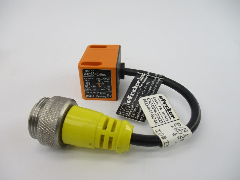 IFM EFECTOR IN3502 IND2004DAROA/4"/LS500/SS 20-140VAC NSMP