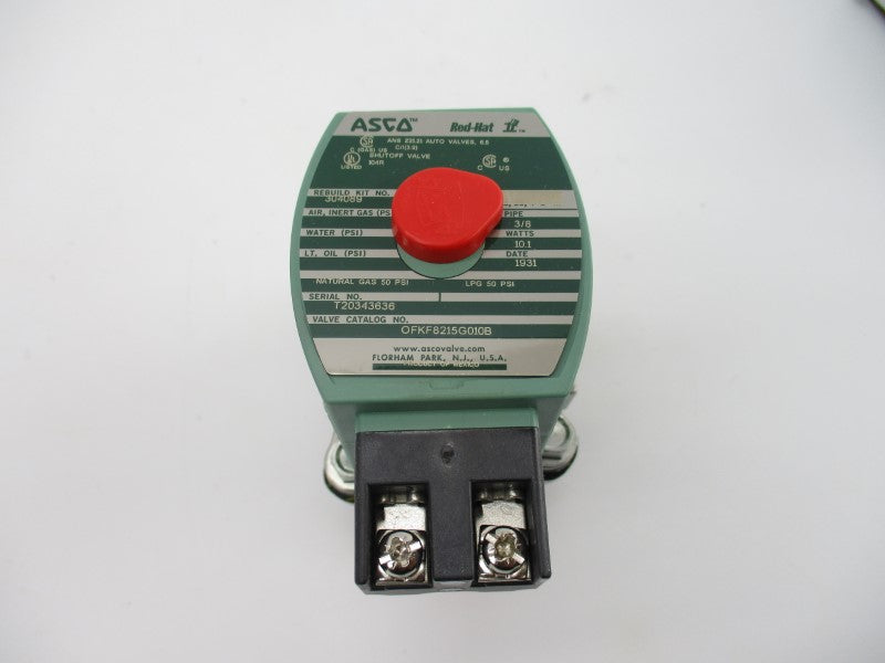 ASCO OFKF8215G010B 110/120V 50PSI 3/8" NSMP