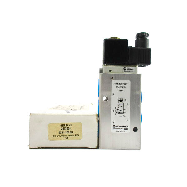 HERION 2637036 120V 25-150PSI NSMP