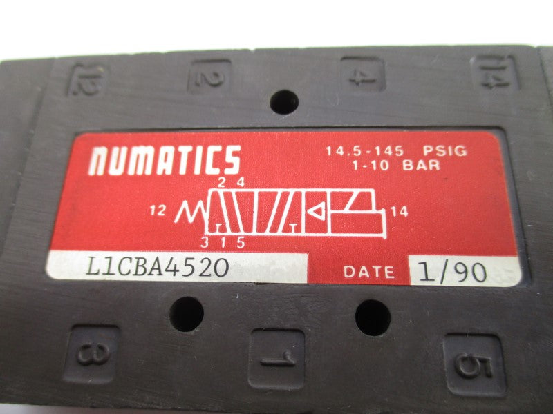 NUMATICS L1CBA4520 100-115/120V 14.5-145PSI NSNP