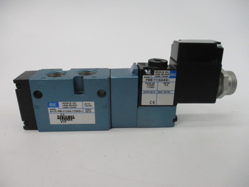 MAC 811C-PM-111AA-172 110/120V 20-150PSI NSMP