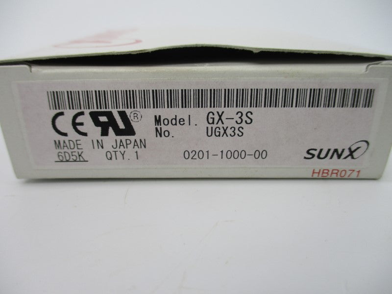SUNX GX-3S UGX3S NSMP